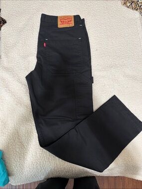 Levi's Black Utility Carpenter Pants